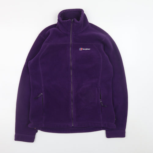 Berghaus Women's Purple Fleece Full Zip Jacket Size 12