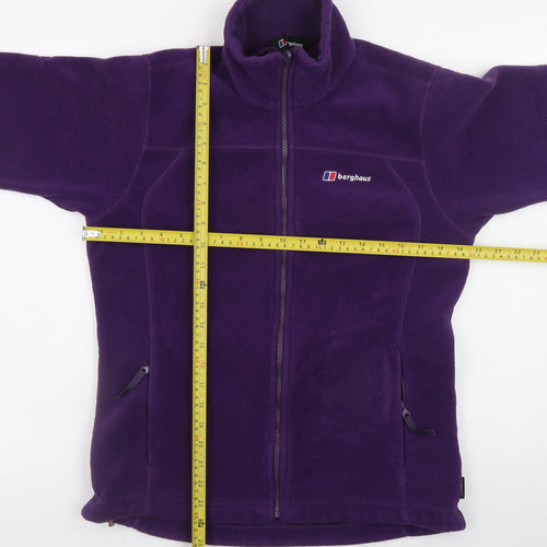 Berghaus Women's Purple Fleece Full Zip Jacket Size 12