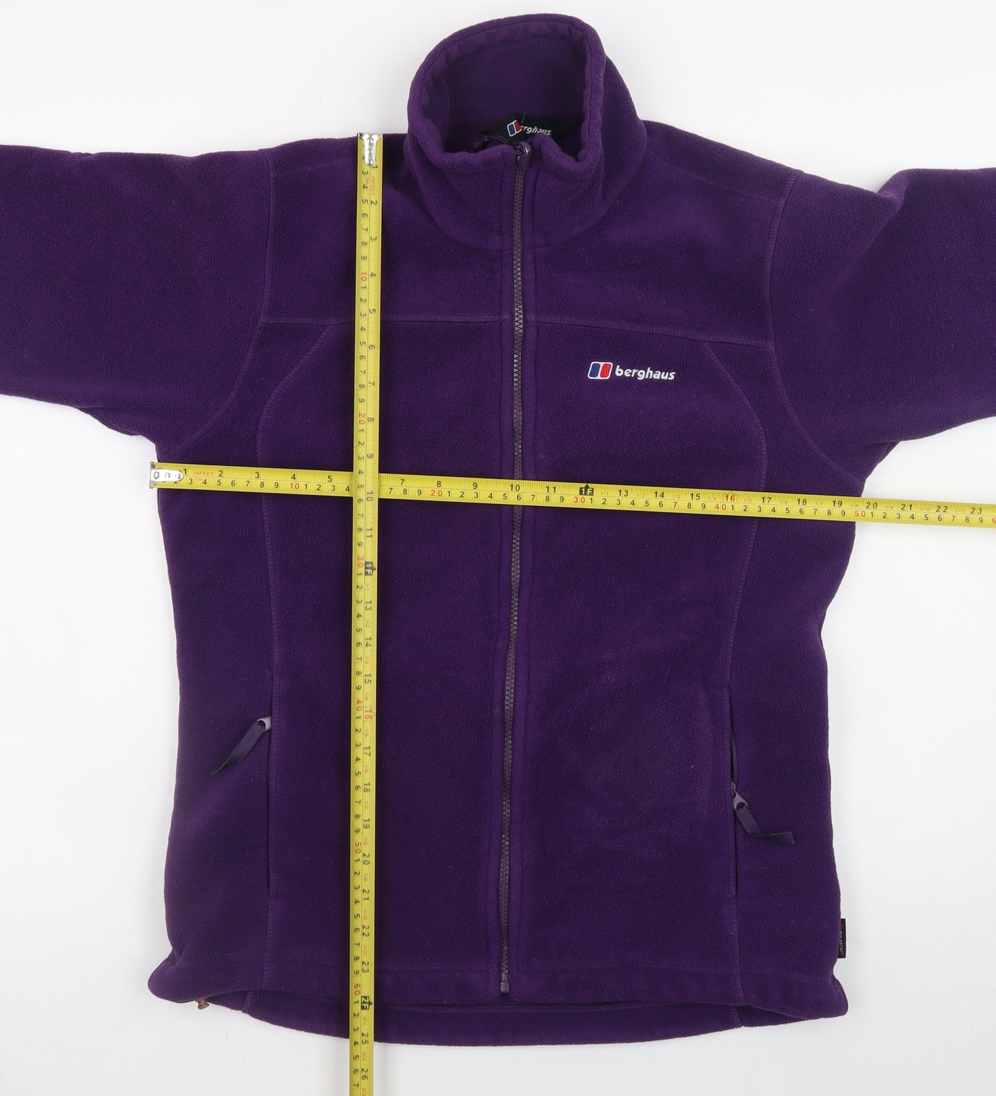 Berghaus Women's Purple Fleece Full Zip Jacket Size 12