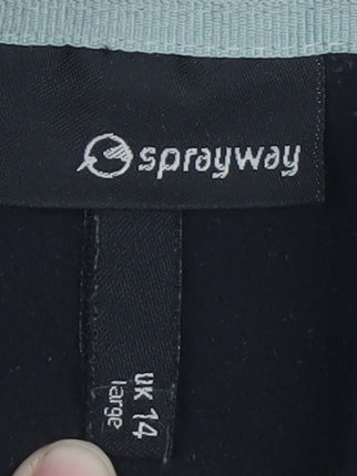 Sprayway Men's Black Fleece Waistcoat Bodywarmer L