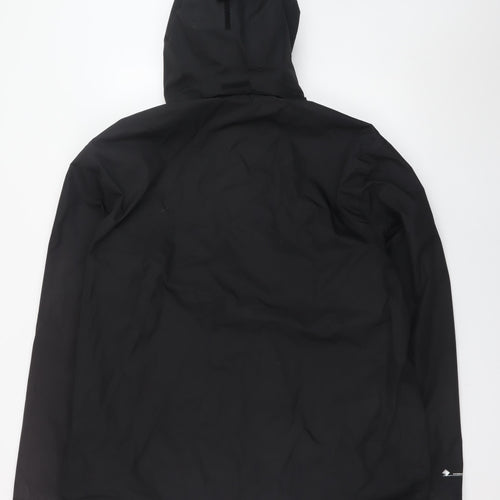 Regatta Men Black 2XL Waterproof Hooded Rain Jacket