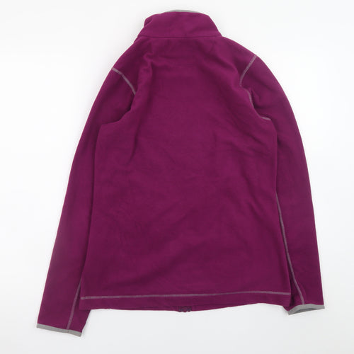 Peter Storm Women's Purple Fleece Full Zip Jacket Size 10