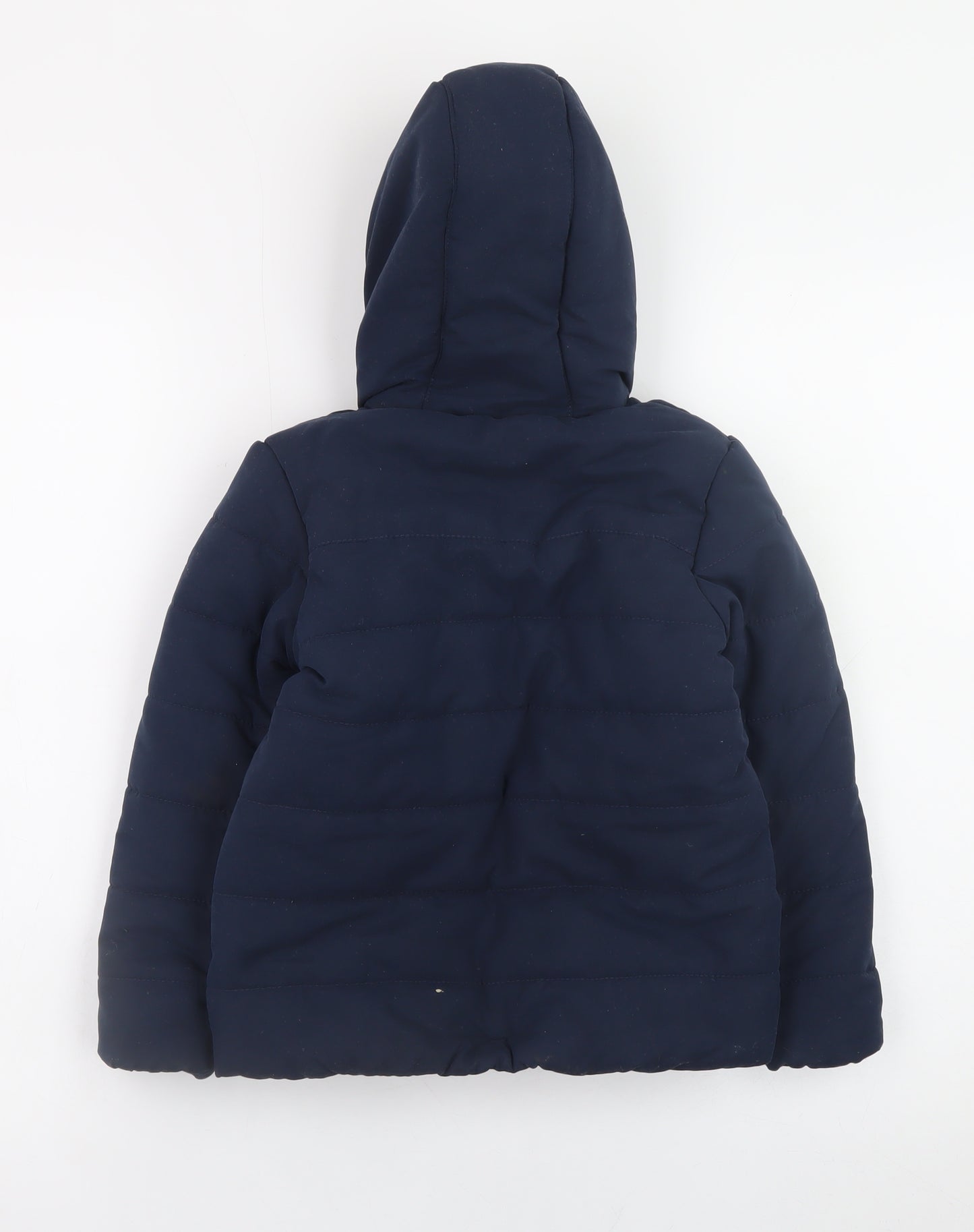 Craghoppers Boys Blue Hooded Puffer Jacket Age 3-4 Years Winter Coat