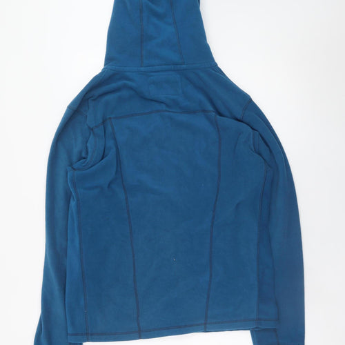 Saltrock Women's Blue Full Zip Fleece Hoodie Size M