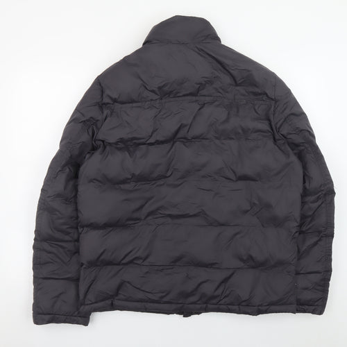 Calvin Klein Men’s Black M Puffer Jacket Water Resistant Winter Coat