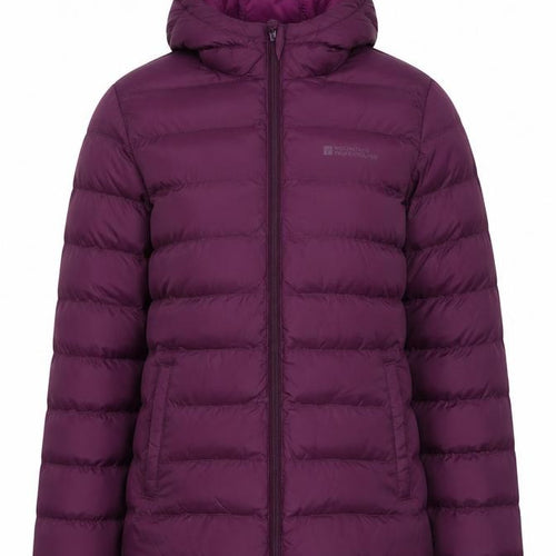 Mountain Warehouse Women’s Purple Size 8 Hooded Puffer Jacket