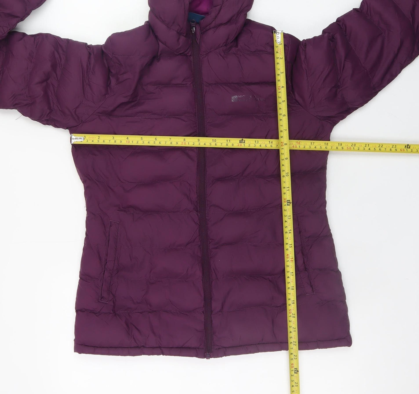 Mountain Warehouse Women’s Purple Size 8 Hooded Puffer Jacket
