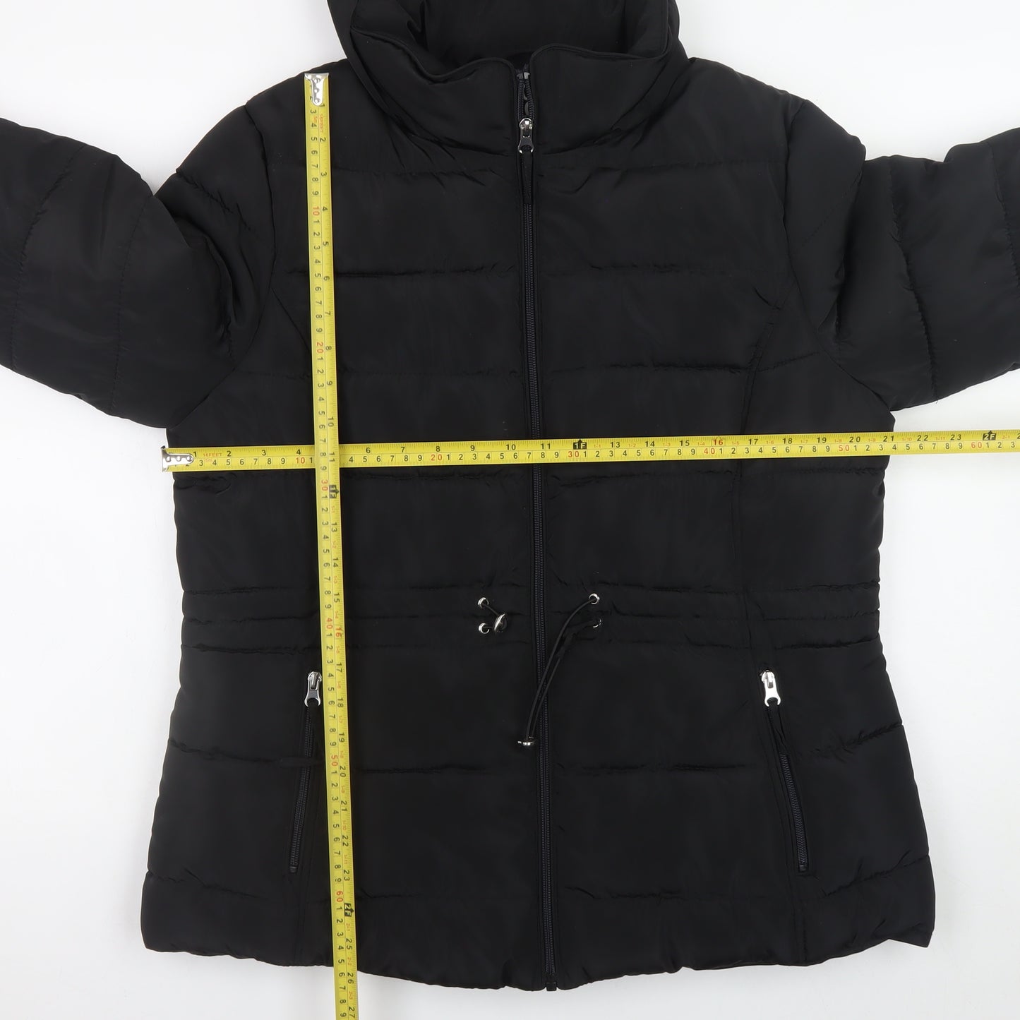 Debenhams Women’s Black Size 16 Hooded Puffer Jacket