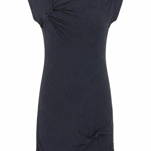 Promod Women Black Striped Bodycon Short Dress Size 8