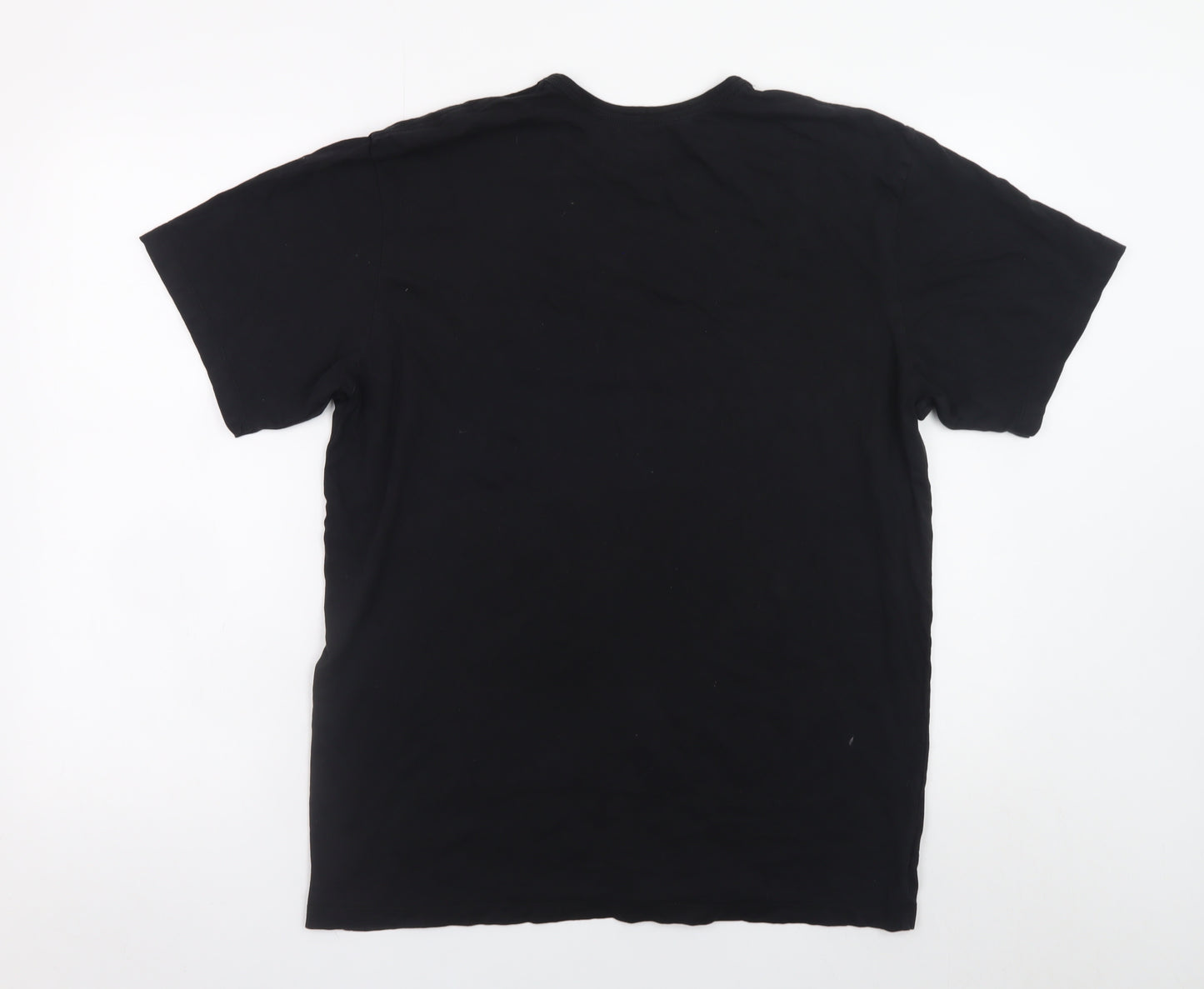 Calvin Klein Men's Black Crew Neck Short Sleeve T-Shirt Size L