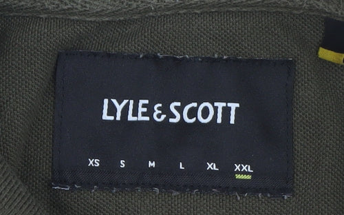 Lyle & Scott Men's Green 2XL Cotton Polo Shirt