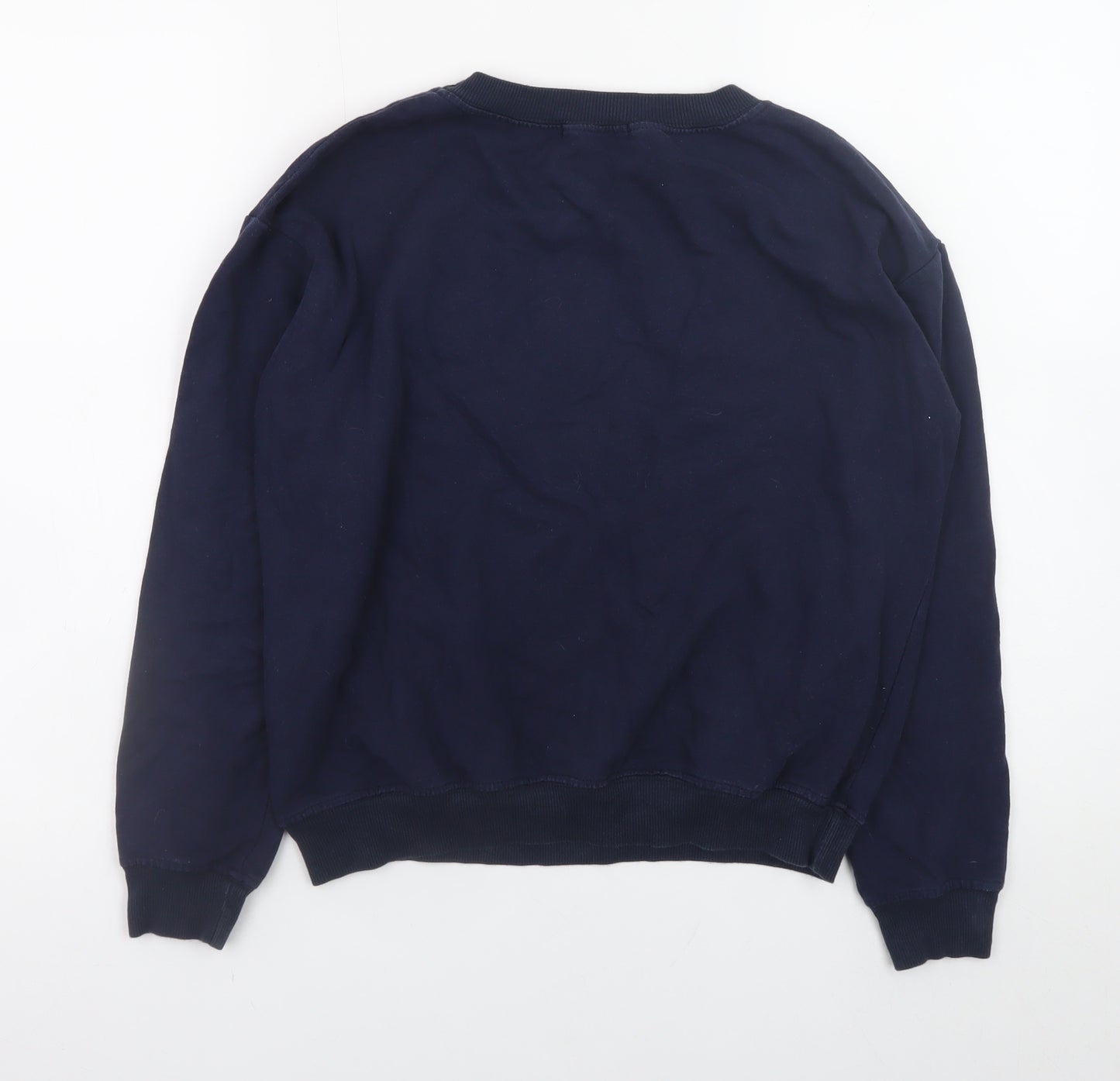 Civico 51 Women's Navy Blue Pullover Sweatshirt Bee Kind M