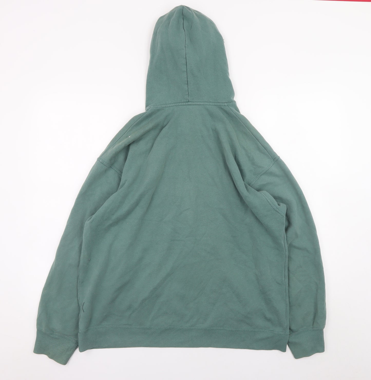 Hollister Men’s Green Pullover Hoodie S Yosemite Valley Graphic