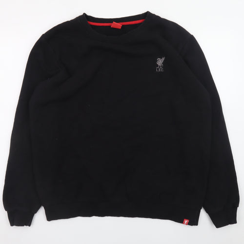 LFC Men’s Black XL Pullover Crew Neck Sweatshirt Fleece