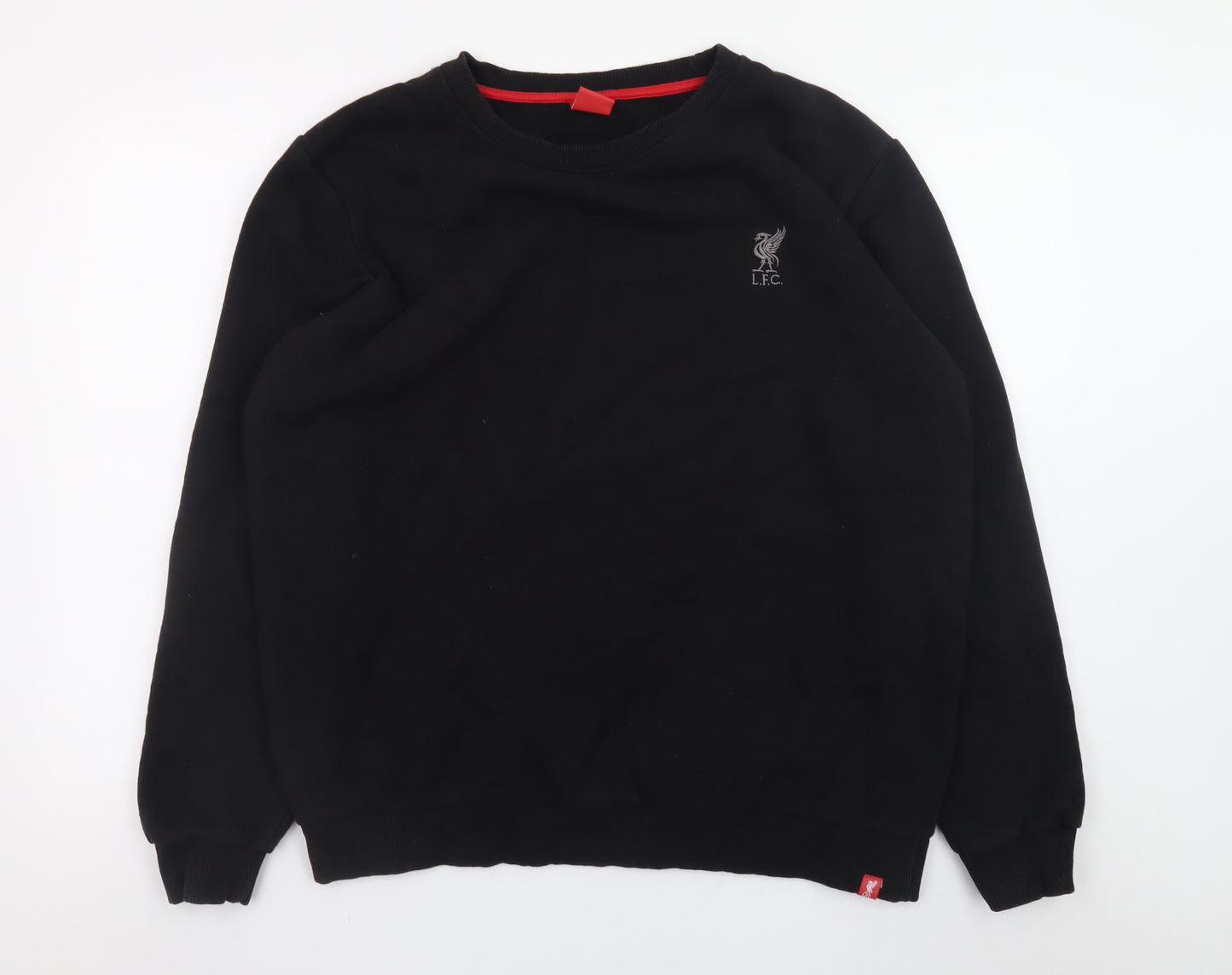 LFC Men’s Black XL Pullover Crew Neck Sweatshirt Fleece