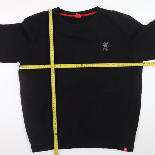 LFC Men’s Black XL Pullover Crew Neck Sweatshirt Fleece
