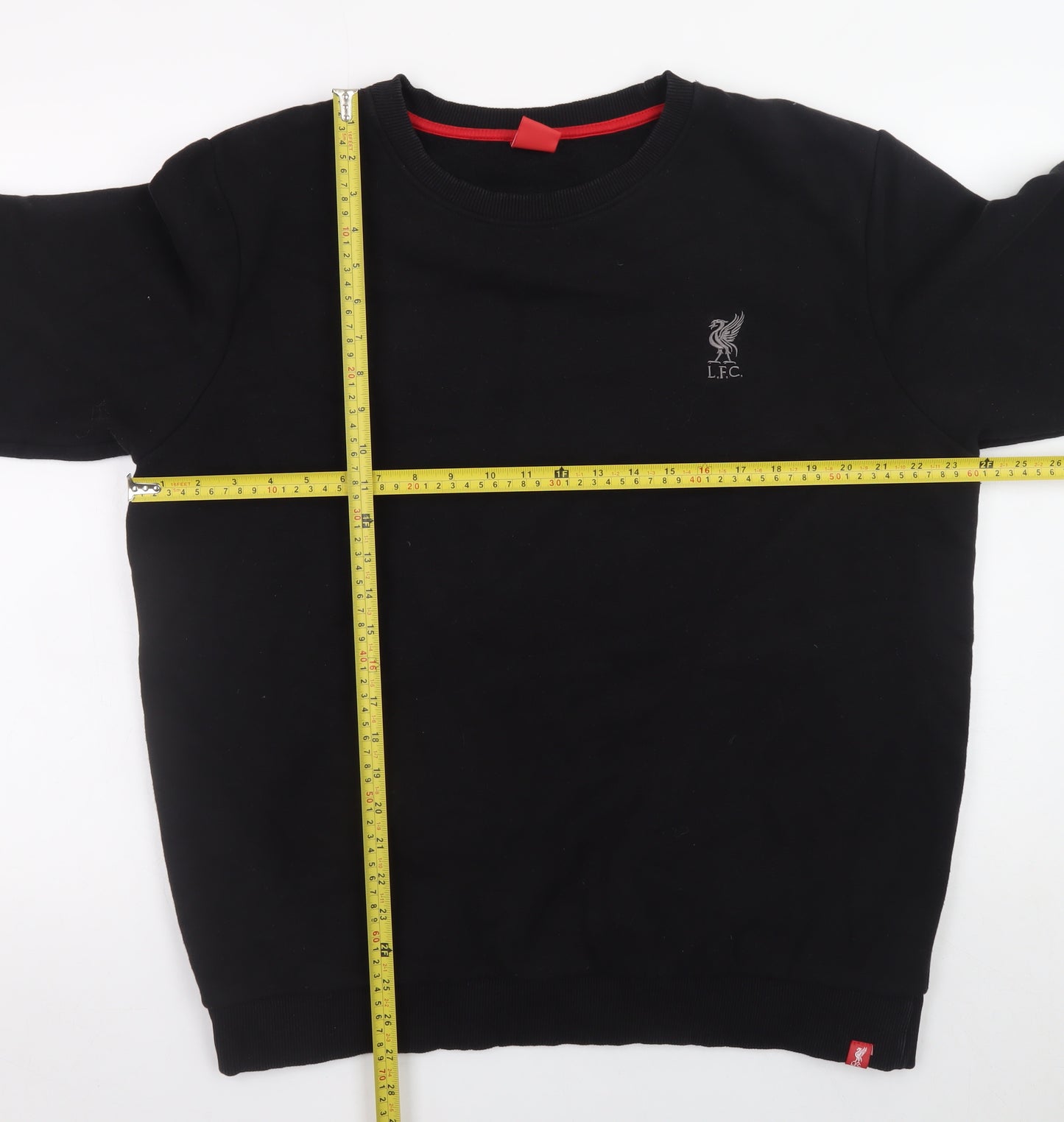 LFC Men’s Black XL Pullover Crew Neck Sweatshirt Fleece