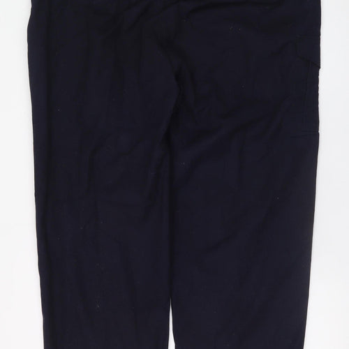 Craghoppers Men's Black Cargo Trousers Size 20 Regular Lightweight