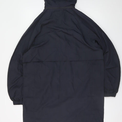 Marks and Spencer Men’s Blue Hooded Parka Coat S Regular Fit