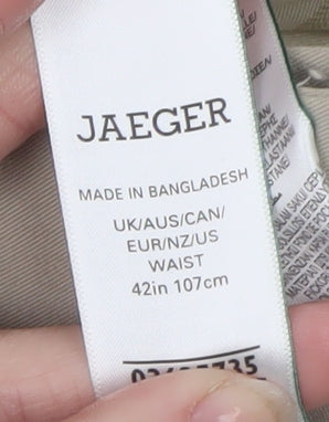 Marks and Spencer Jaeger Men's Beige 42 Chino Shorts Regular Fit