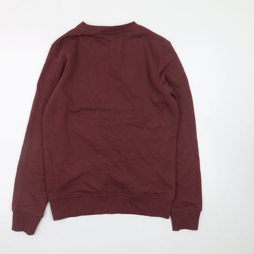 Jack & Jones Men's Red Pullover Sweatshirt Size S Regular Fit