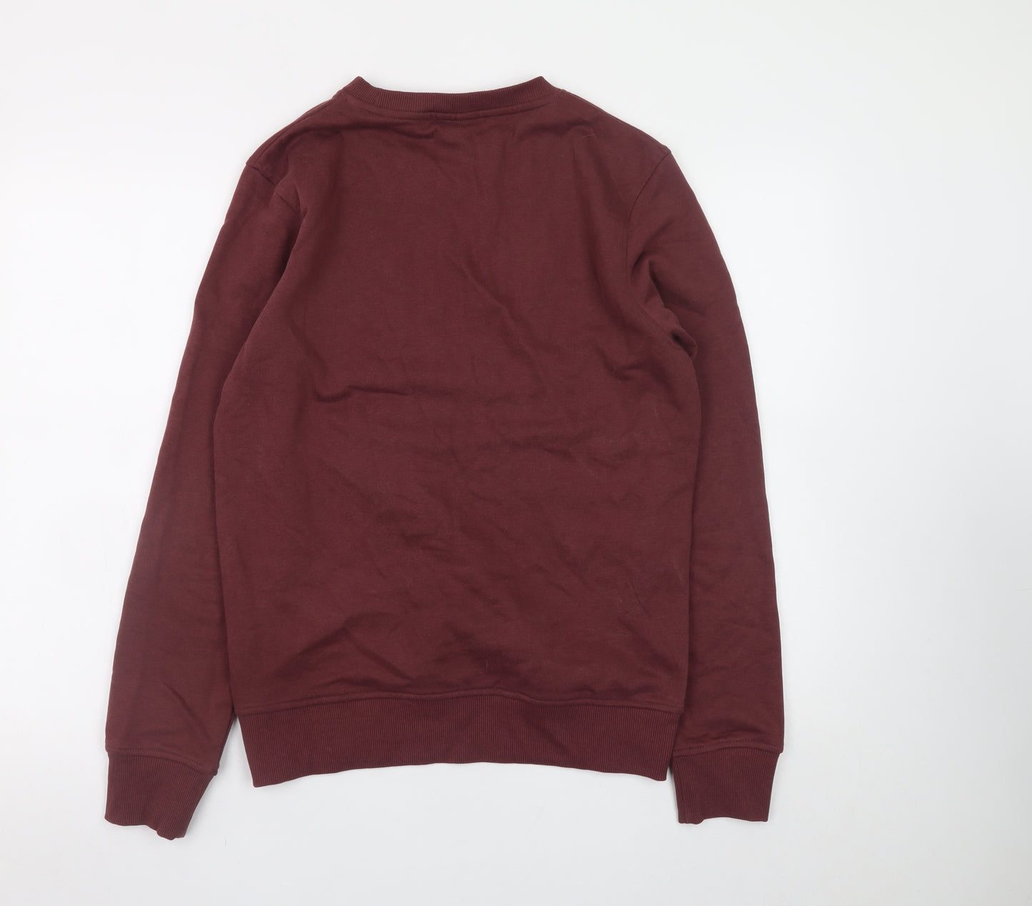 Jack & Jones Men's Red Pullover Sweatshirt Size S Regular Fit