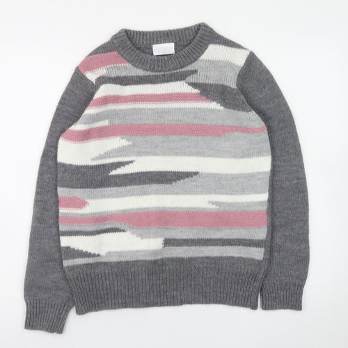 Cotswold Collections Women’s Multicoloured Wool Blend Pullover Jumper S