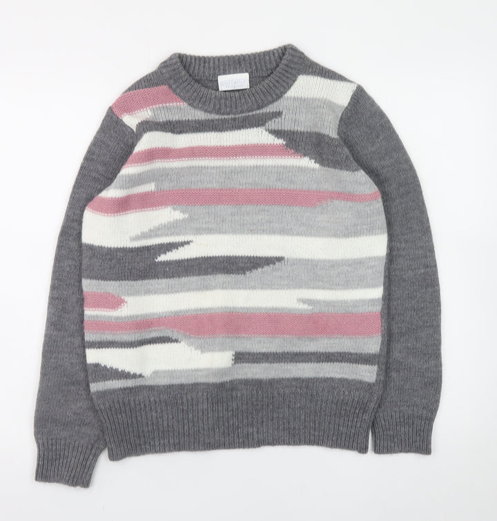 Cotswold Collections Women’s Multicoloured Wool Blend Pullover Jumper S