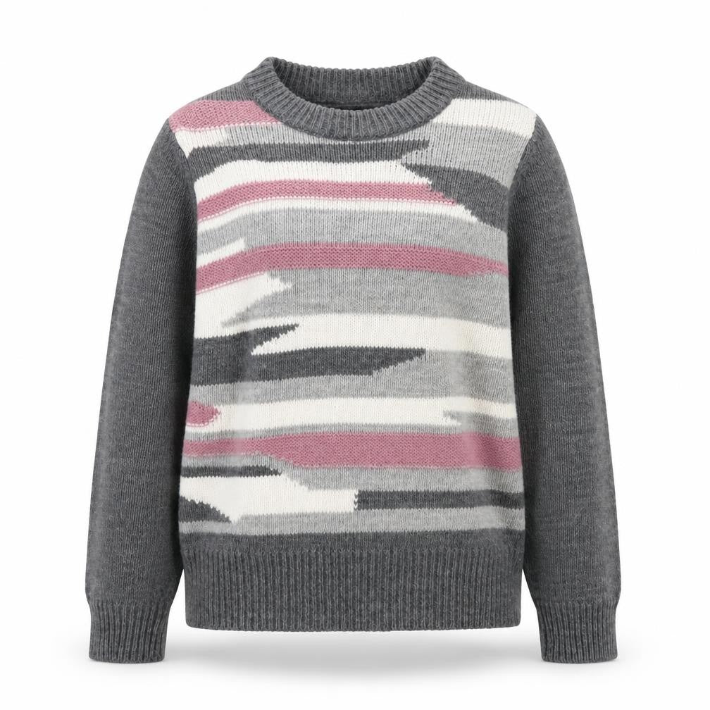 Front view of Cotswold Collections Women’s Multicoloured Wool Blend jumper S