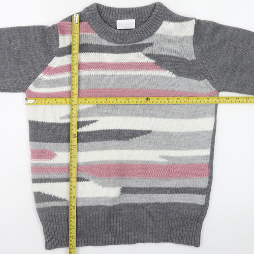 Cotswold Collections Women’s Multicoloured Wool Blend Pullover Jumper S