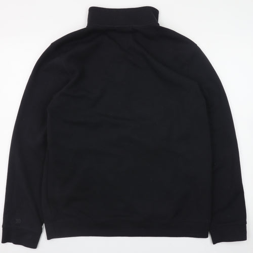 All in Motion Men's Black M 1/4 Zip Pullover Sweatshirt