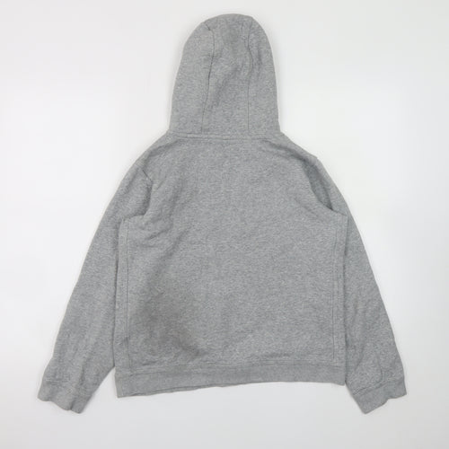Nike Teens Grey Pullover Hoodie XL Regular Fit Fleece Sweatshirt