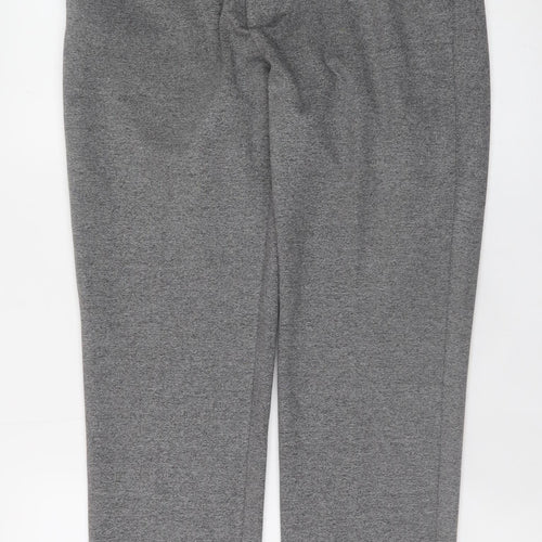 Topman Men's Grey Slim Fit Stretch Trousers Size 32S