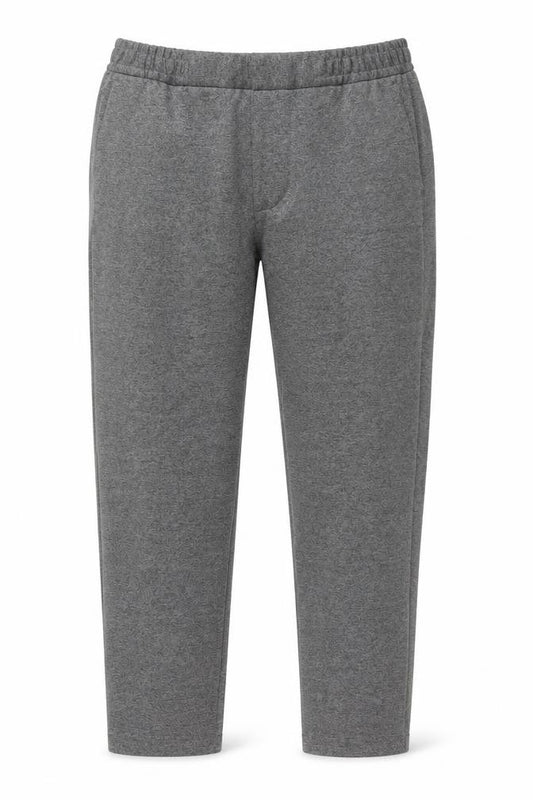 Front view of Topman Men's Grey Slim Fit Stretch Trousers Size 32S
