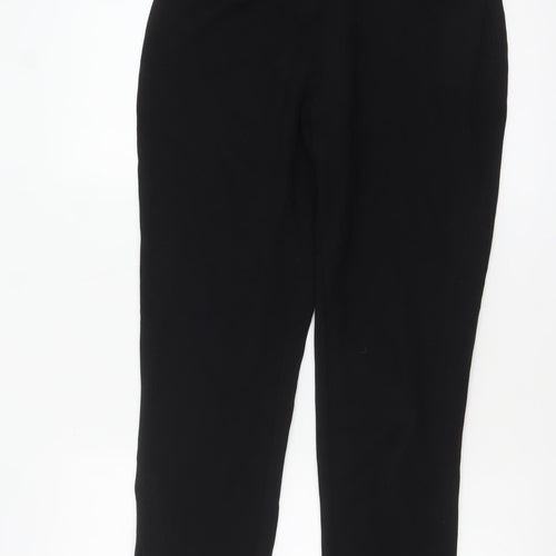 DKNY Womens Black Leggings Size L Slim Fit Stretch Jersey Trousers