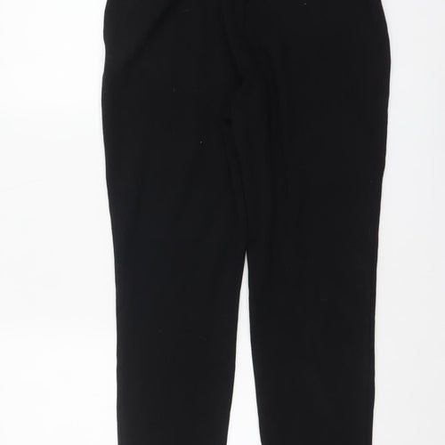 DKNY Womens Black Leggings Size L Slim Fit Stretch Jersey Trousers