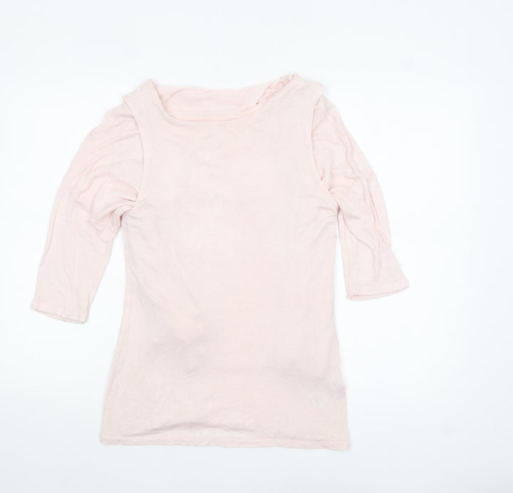 Phase Eight Women’s Pink 3/4 Sleeve Pullover Jumper Size 12