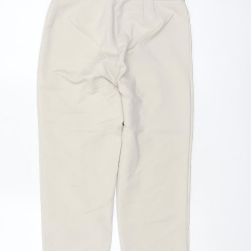 Marks and Spencer Women Beige Size 8 Cropped Trousers