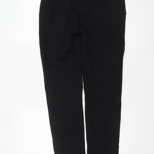 Nutmeg Women Black Slim Fit Stretch Trousers Size 10