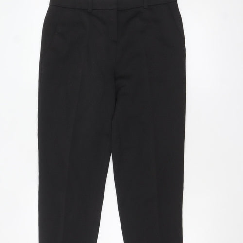 Marks and Spencer Autograph Womens Black Size 8 Short Dress Pants
