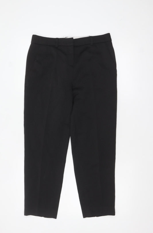 Marks and Spencer Autograph Womens Black Size 8 Short Dress Pants