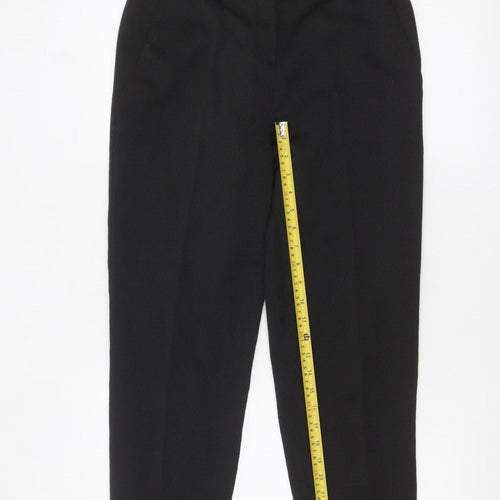 Marks and Spencer Autograph Womens Black Size 8 Short Dress Pants
