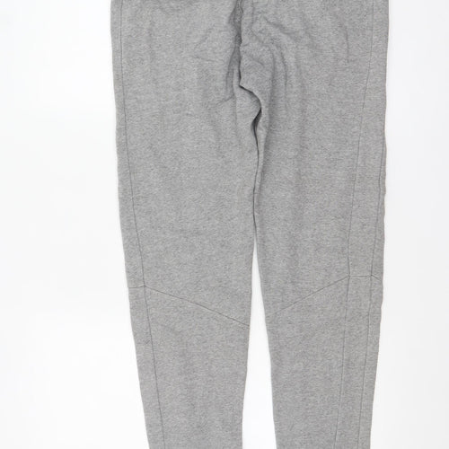 Champion Men's Grey Small Jogger Trousers with Drawstring Waist