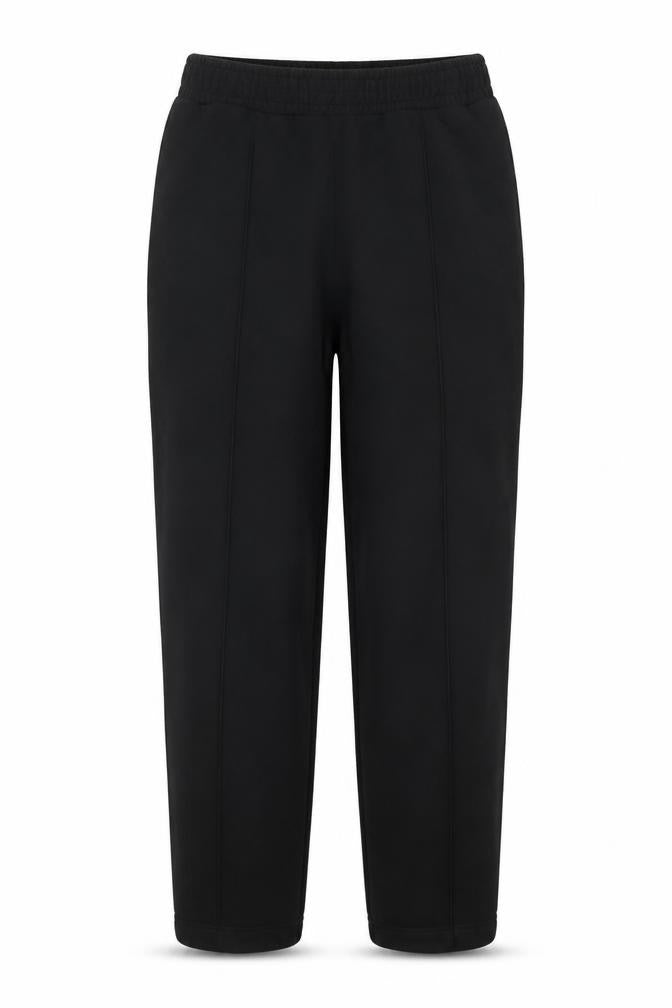 Koton Teens Black XS Fleece Sweatpants with Elastic Waist