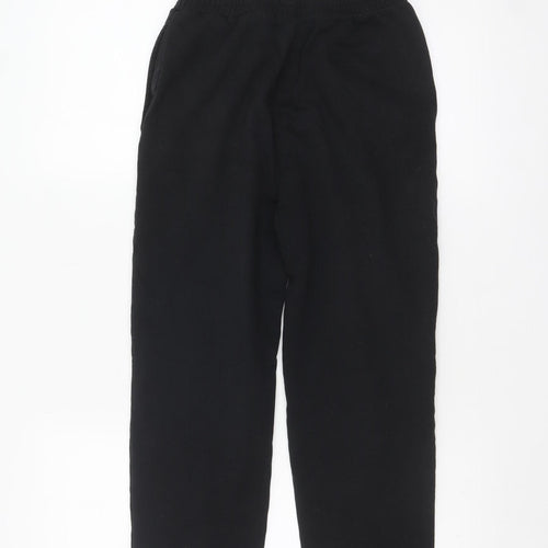 Koton Teens Black XS Fleece Sweatpants with Elastic Waist