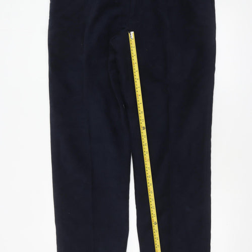 Joseph Turner Men's Blue Chino Trousers 38R Cotton Straight Leg