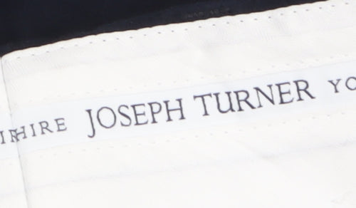 Joseph Turner Men's Blue Chino Trousers 38R Cotton Straight Leg