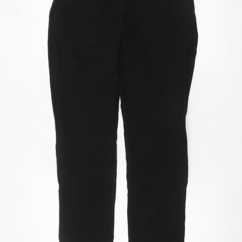 Nutmeg Women's Black Slim Fit Stretch Trousers Size 10