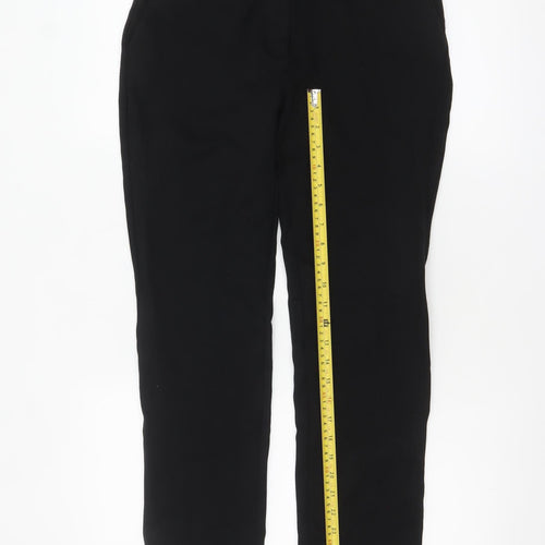 Nutmeg Women's Black Slim Fit Stretch Trousers Size 10
