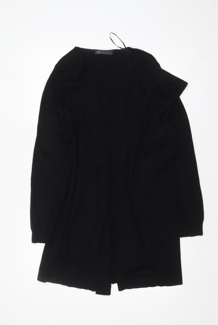 Marks and Spencer Women’s Black Long Sleeve Knit Cardigan L